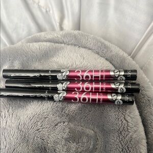 36H Eyeliner Set in Black set of 3
